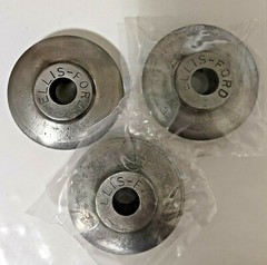 VINTAGE ELLIS & FORD PIPE CUTTER WHEEL [OD: 1-15/16, BORE: 7/16] (QTY: 1) NOS