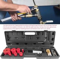 Replace for 08350 Mechanical Hot Tapping Machine Complete Kit for NPT 300 psi