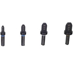 Spin Tools 4000 4-Piece Drill Bit Swaging Tool Set 1/4, 3/8, 1/2, 5/8-Inch