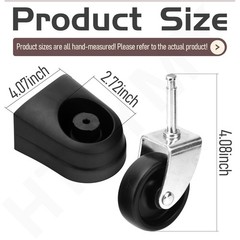 551016110 & 551007106 CASTER FOOT FOR CRAFTSMAN CMXEVCVVJH1612, CMXEVCVVBVA1 W