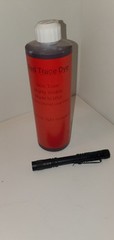 Fluorescent Red Water Sewer Leak Tracer Dye, 16oz Liquid FREE UV Light Included