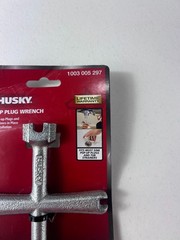 Lot of 2 Husky Pop-Up Plug Wrench Dual End Plumbing Tool Sink Drain Install NEW