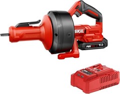 PWR CORE 12/20V Cordless Power Snake Drain Cleaner Kit Includes 20V 2.0Ah