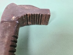 Antique Ampco W-212 Pipe Wrench 14in 2-13/16in