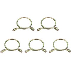 Fuel Line Hose Clips, 5Pcs 36mm 304 Stainless Steel Tubing Spring Clamps Zinc