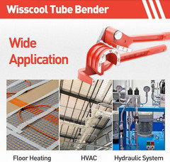 Tube Bender 3-In-1 Tubing Pipe Bender for Soft Copper, Aluminum, Metal, Pipe Ben