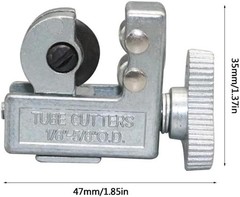 180 Degree Tubing Bender for 1/4 Inch 5/16 Inch 3/8 Inch Copper Aluminum Brass