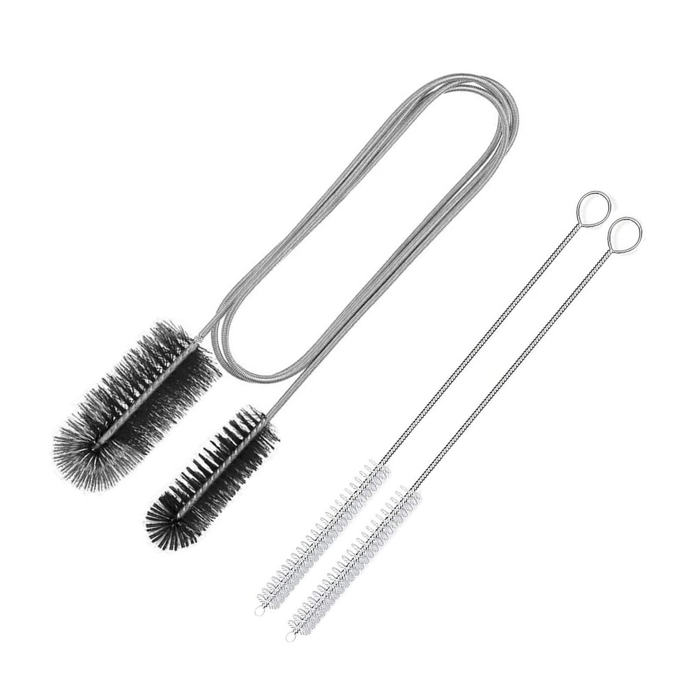 66 Inch Long Drain Brush Double Head Hose Pipe Cleaning Brush with Straw Brush