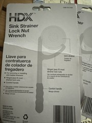 New 3X New HDX Sink Strainer Lock Nut Wrench, Fits Most Sizes