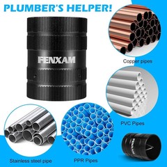Plumbingtools, Deburring Tool for Copper/Pvc Pipe, Copper Pipe Cleaner, Pipe Rea