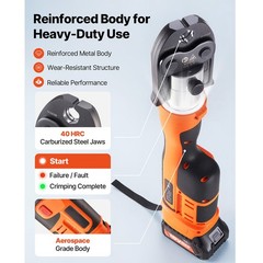 Uimoso 18V Electric Press Tool for Copper Pipes: 1/2&Prime; to 2&Prime; Sizes