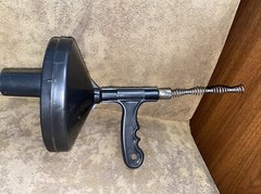 New Drainsoon Pro Drum Auger 25 Ft 1/4&Prime;