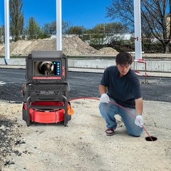 Sewer Camera 165 ft/50m Self-Leveling Drain Camera with 10.1&Prime; Touchscreen