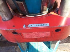 Good Used Imperial Eastman KWIKRIMP K501 Hydraulic Hose Crimping Machine