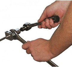 SAE Flare Tool Kit Compatible with SAE 3/16 1/4 5/16 Inch