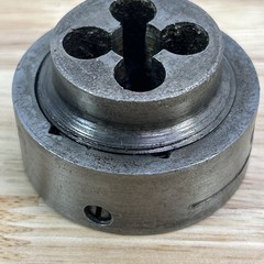 GTD Little Giant 3/8&rdquo; NC 16 2-3/4&rdquo; Size Adjustable Threading Die Insert Collet