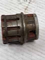 Ridgid 00-R Ratchet Pipe Threader 1/8&Prime; Threading Die Head Cutting Edges Great