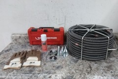 Rothenberger 72955 7/8 In Connection Size Drain Cleaning Set