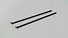 6 PIECES, #10 (3/16) 3 FLUTE, WALTON TAP EXTRACTOR EXTRA FINGERS B254