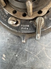 RIDGID ADJUSTABLE MANUAL PIPE THREADER No. 65R 1&Prime; to 2&Prime; CAPACITY 65-R