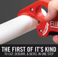 Ridgid 1-1/4 in. AND 1-1/2 in. PTEC 3000 Versatile Thin Wall Tubing Pipe Cutter