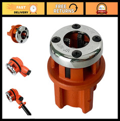 1/2&Prime; Ratchet Pipe Threader Kit &ndash; Replacement Dies for Plumbing & DIY Projects