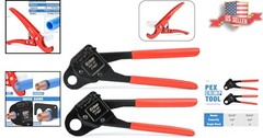 Premium PEX Crimping Tool with Go/No-Go Gauge &ndash; ASTM F1807 Standard Plumbing Kit