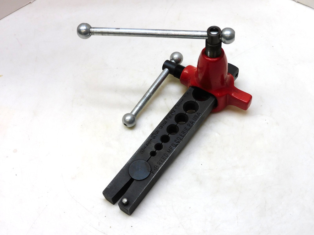 REED MFG. CO. F-8 PIPE Flaring Tool 3/16&Prime; O.D. &ndash; 3/4&Prime; O.D.