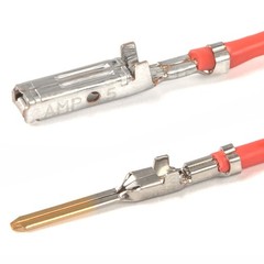 iCrimp Open Barrel Terminal Crimping Tool for AWG24-14 (0.2-2.0mm&sup2;), Orange