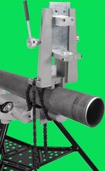 Steel Dragon Tools HCB 200 12&Prime; Pipe Hole Clamp&Cutter fits Milwaukee 1660 Drill