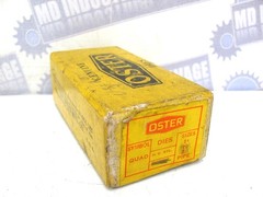 OSTER &ndash; 8C8 &ndash; QUAD &ndash; H.S. STL. &ndash; 1&Prime; to 2&Prime; Pipe 1, 2, 3, 4 (#4 has minor chip)