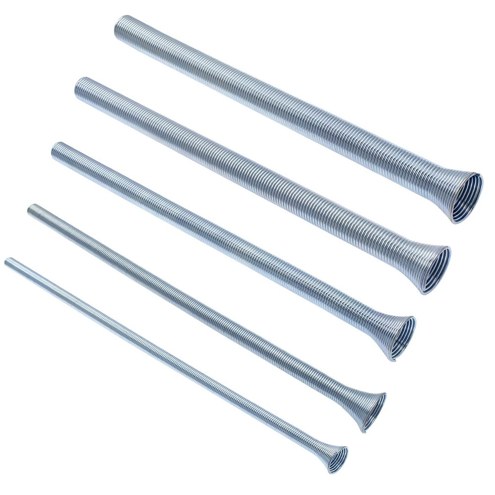 5 Pack Spring Tube Bender Set 1/4&rdquo;, 3/8&rdquo;, 1/2&rdquo;, 5/8&rdquo; and 3/4&rdquo; for Copper&hellip;