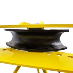 Manual Hydraulic Round Pipe Bender Machine Tripod Split Type with Separable Pump