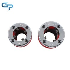 3/8&Prime; To 2&Prime; Dies Set 7 Size BSPT Pipe Threader W/ Handle Pipe Threader Threading