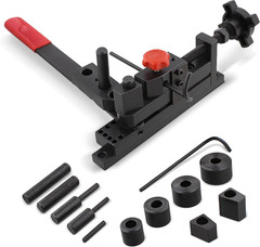 Mini Rod Bender Metal Bending Tool, Universal Bending Machine for Clamp, Hook, C