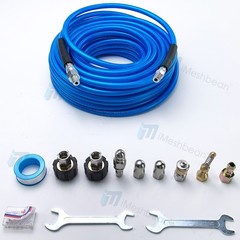 Sewer Jetter Kit 150FT For Pressure Washer, 5800PSI Drain Cleaner Hose 1/4&Prime; NPT