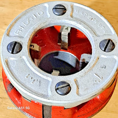 RIDGID 36900 1&Prime; OOR NPT Manual Pipe Threader Die Head, Rh NEW NOS FREE SHIPPING
