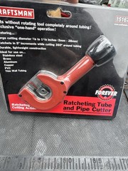 Sexy Sears Craftsman Nos Ratcheting Tube &Pipe Cutter 51672 Rare Red 1/8&rdquo;-1-1/8&rdquo;