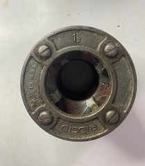 NINE (9) RIDGID 12R Die-Head Pipe Threaders 1/2&Prime; 1&Prime; 1-1/4&Prime; 1-1/2&Prime; 2&Prime; OLD STYLE
