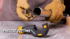 Heavy Duty Pipe Cutter Tool 3/16&Prime;-2&Prime; (5-50mm) with Deburring Tool for Copper, Br