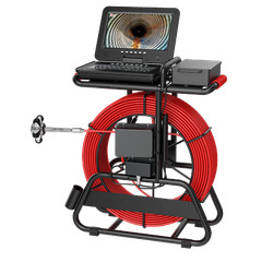 50M Drain Sewer Camera Inspection Camera Counter 512HZ Self leveling 7mm Cable