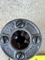 Ridgid 1/4&rdquo; Bolt Die Head Threader