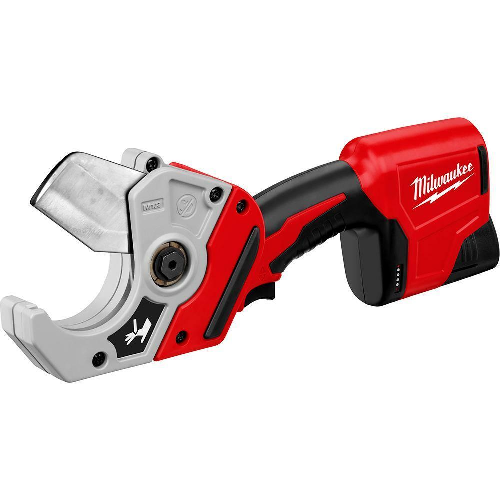 Milwaukee 2470-20 M12 12V PVC Plastic Pipe Shear &ndash; Bare Tool