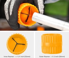 Herramienta cortadora de tubos para tubos de lat&oacute;n aluminio y acero inoxidable