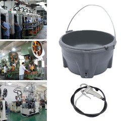 Handheld Oiler Bucket Oil Gun Kit Lubricator of Pipe Threader Threading Machine
