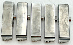 RIDGID 141 H.S. 2-1/2&Prime; TO 4&Prime; DIE SET OF 5
