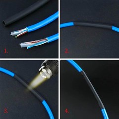 300PCS Heat Shrink Tubing,2mm / 1/12&Prime; Dia, 30mm / 1.2&Prime; Long,Industrial Heat-S&hellip;