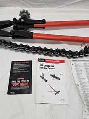 Ridgid 286 1.5 to 6 In Cutting Capacity 40 In L Forged Steel Blade Pipe Cutter