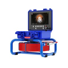 30M Sewer Camera 512hz Pipe Inspection Camera Self-leveling 9&Prime; Meter Counter DVR