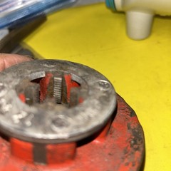 Toledo No. 12 3/8&Prime; Drop Head Pipe Threading Die Head NEW NOS FREE SHIPPING